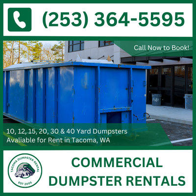 Tacoma Commercial Dumpster Rental